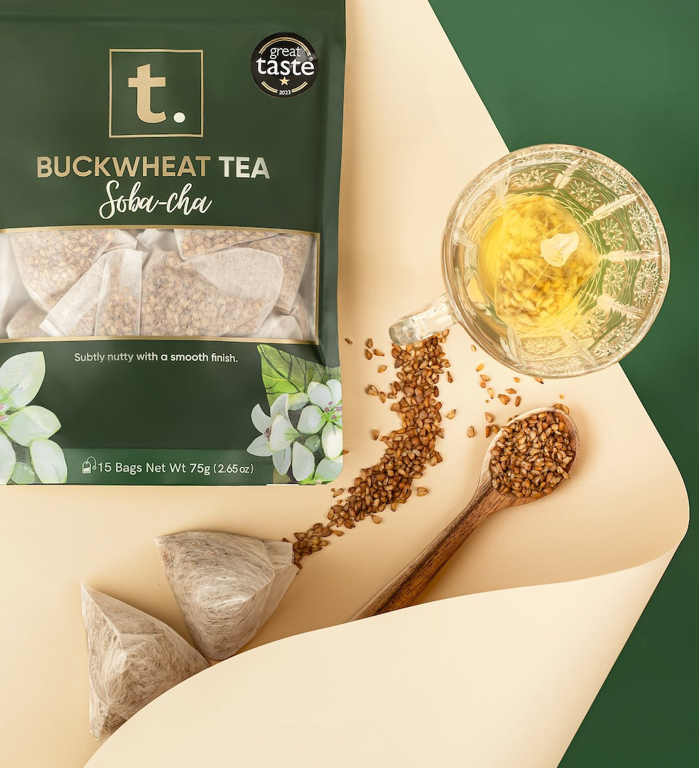 Buckwheat Tea by T. Caffeine free Soothing and Delicious T