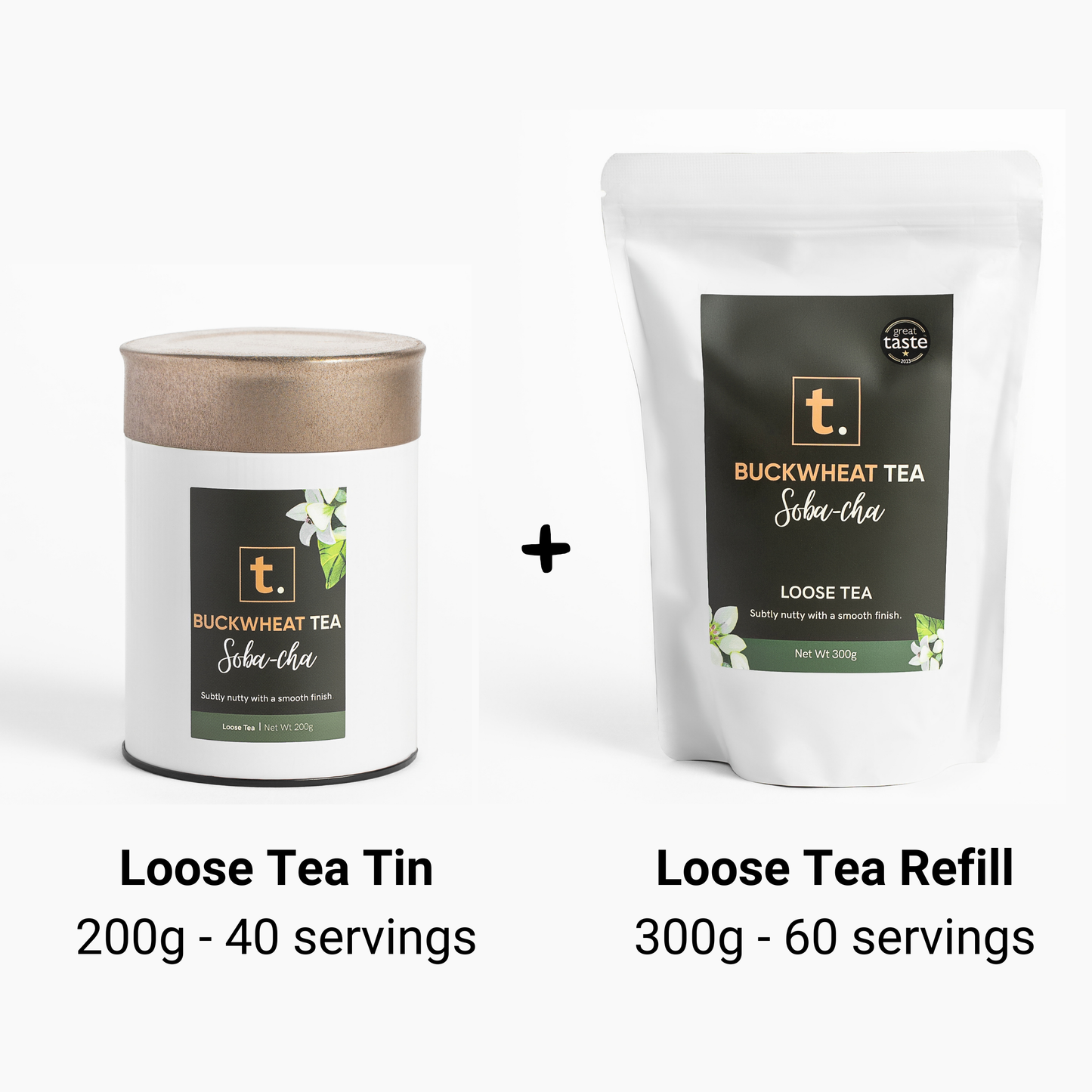 Buckwheat Tea Soba-cha Loose Tea Bundle