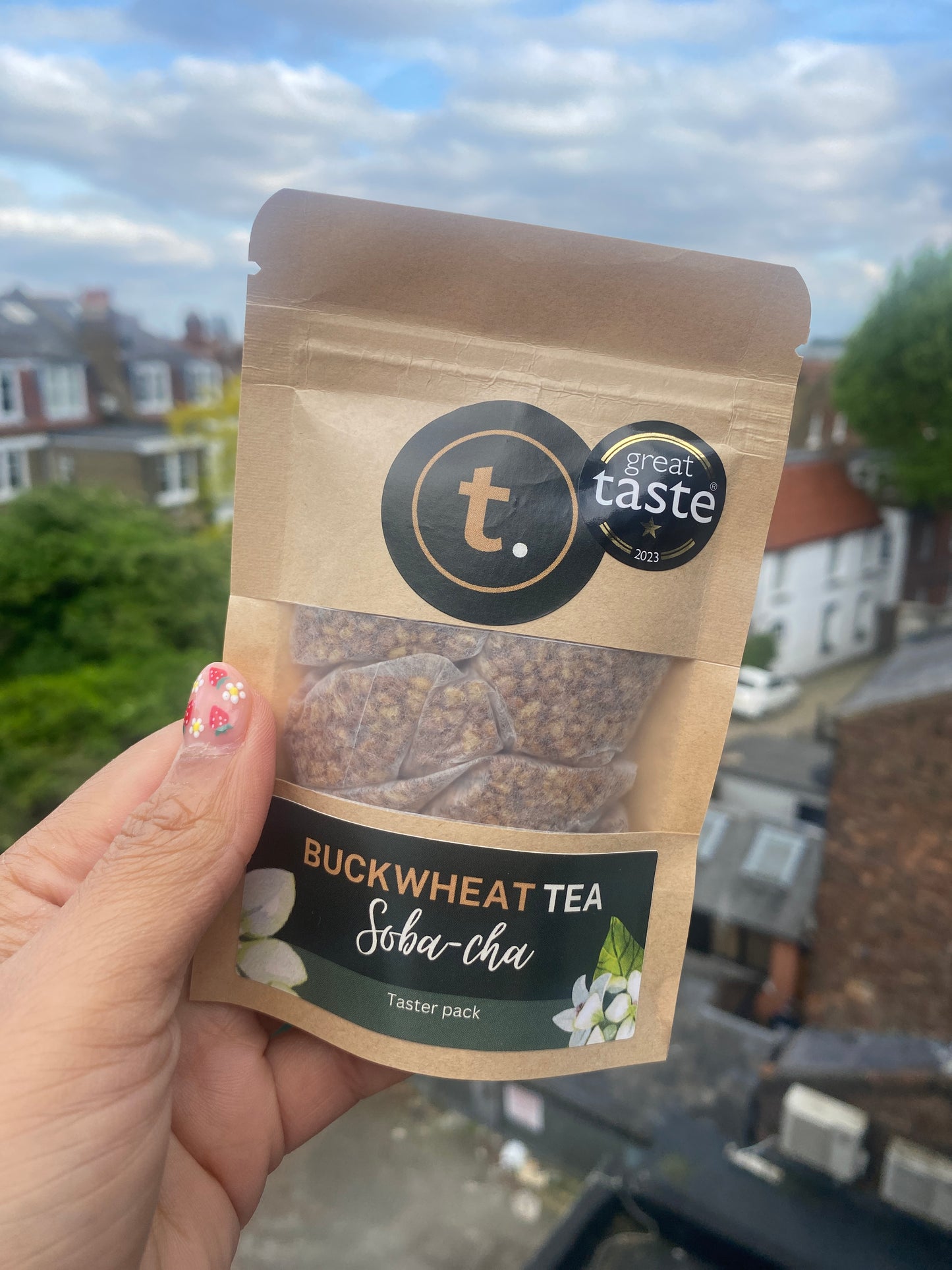 t. buckwheat tea soba-cha taster pack