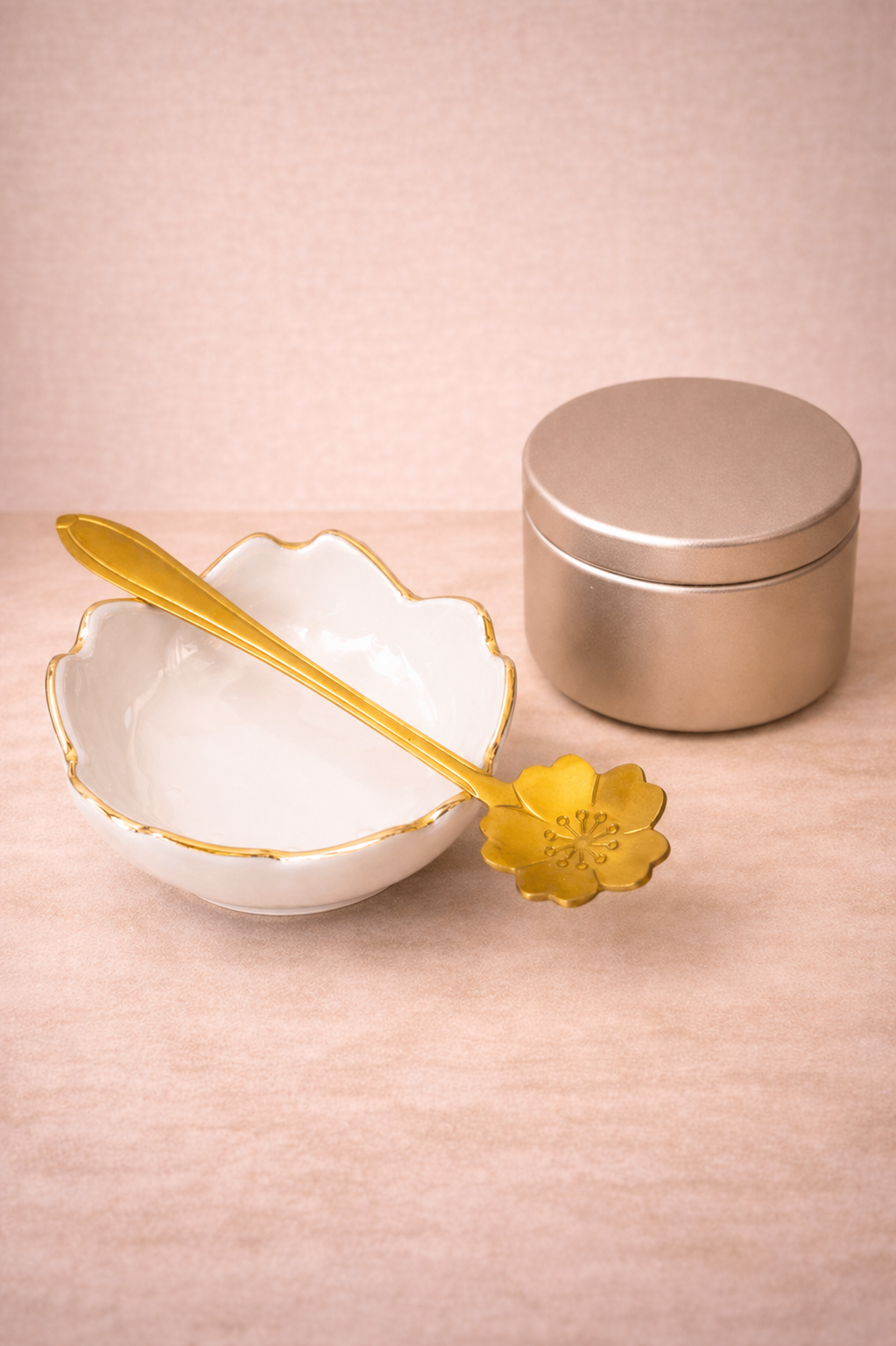 Tea Bowl & Spoon Set