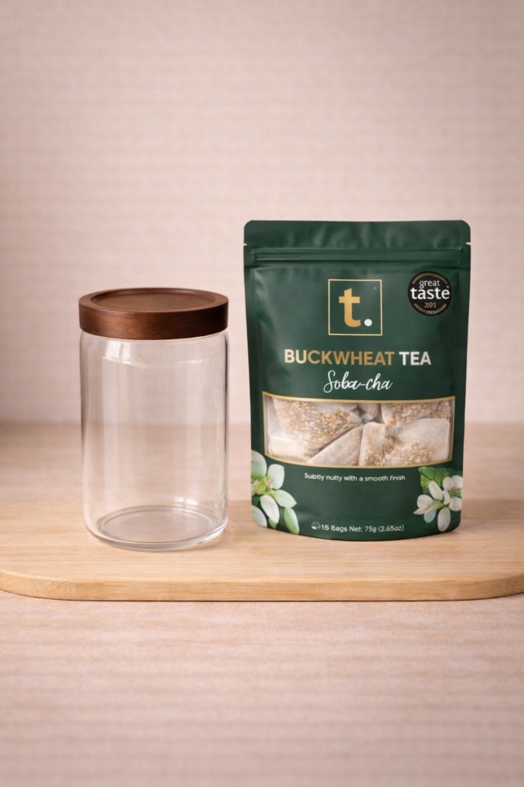 Glass Tea Storage Jar