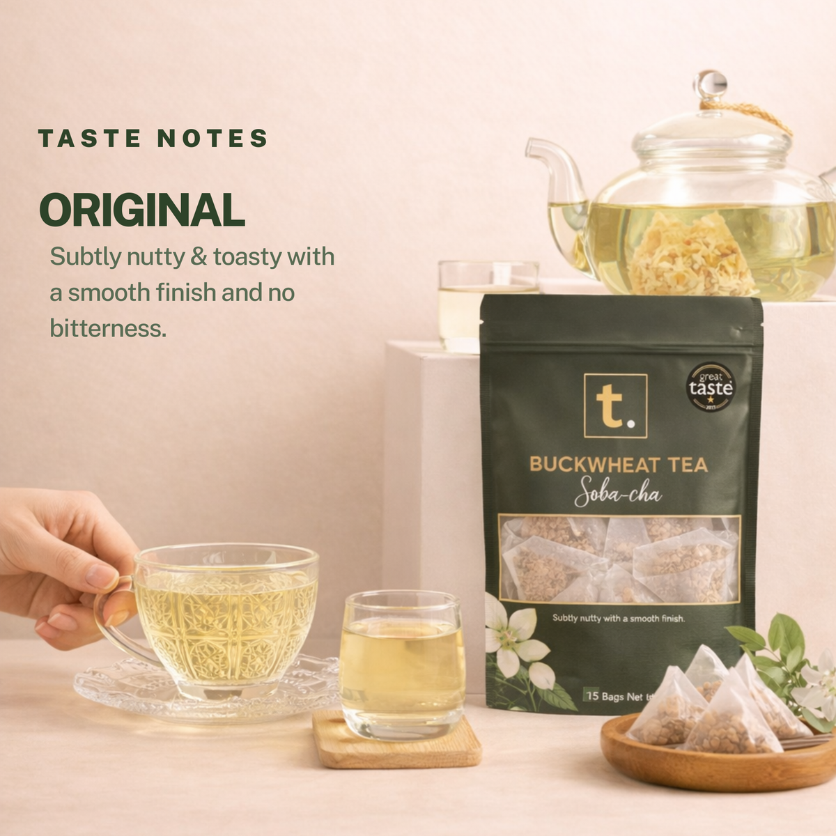 Buckwheat Tea (Soba-cha) Teabags