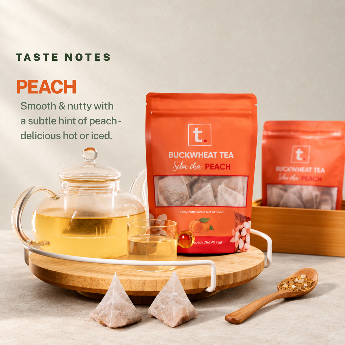 Buckwheat Tea (Soba-cha) Teabags
