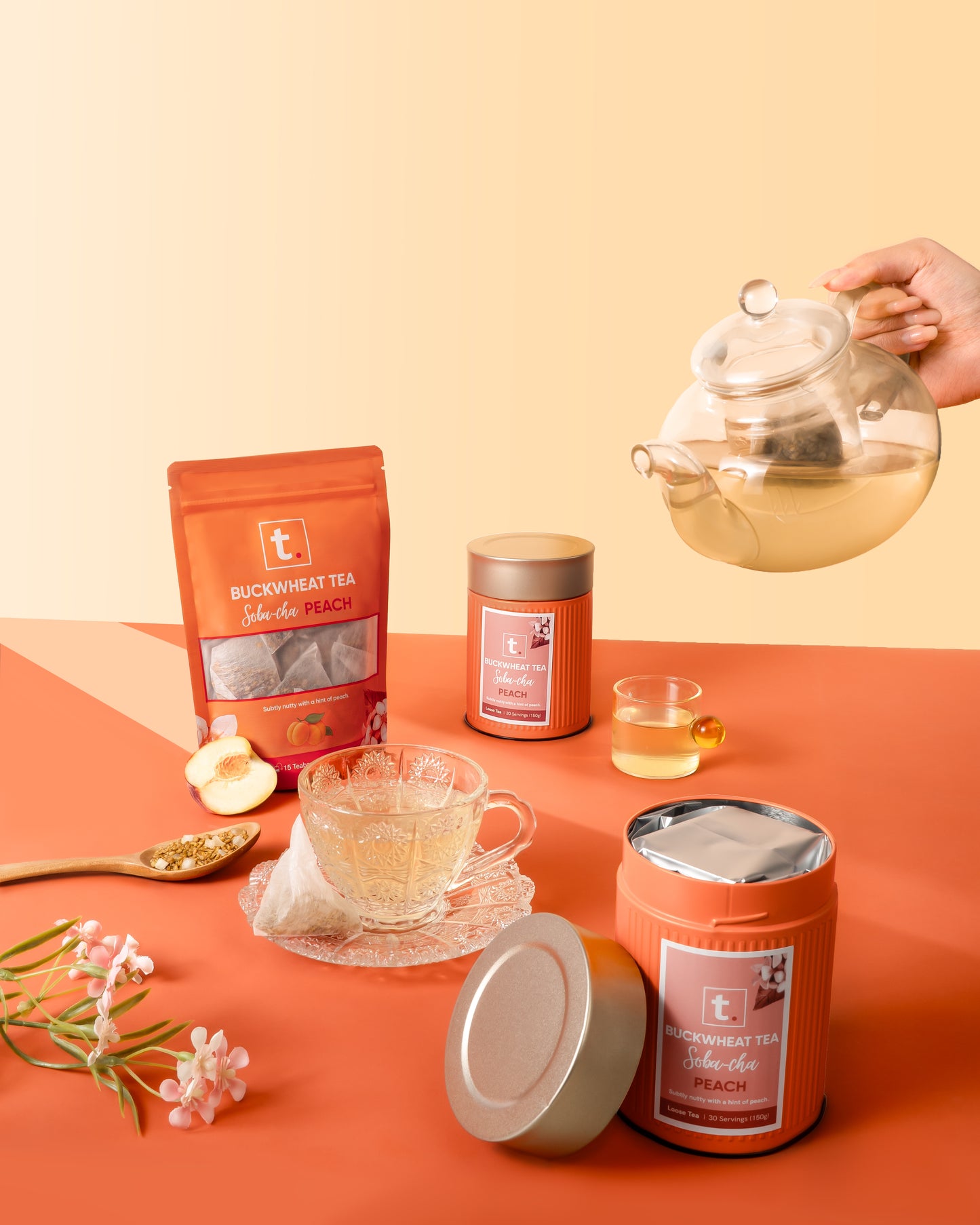 *NEW* Peach Buckwheat Tea 🍑