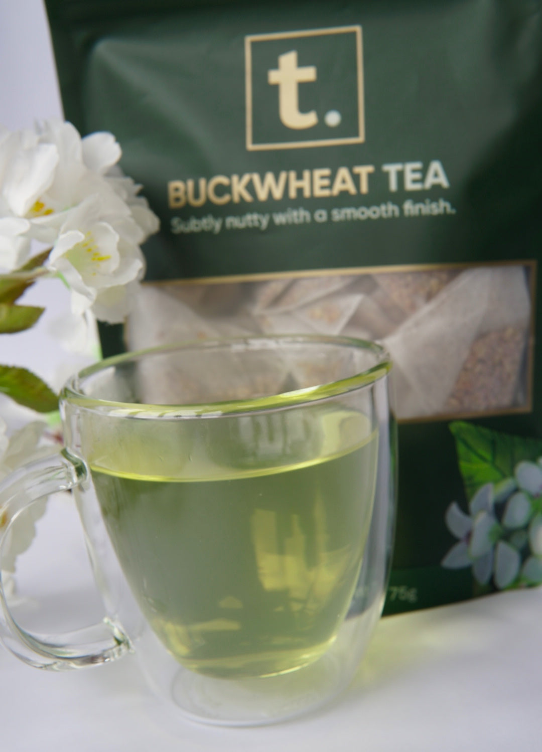 Buckwheat Tea by T. Caffeinefree, Soothing, and Delicious T