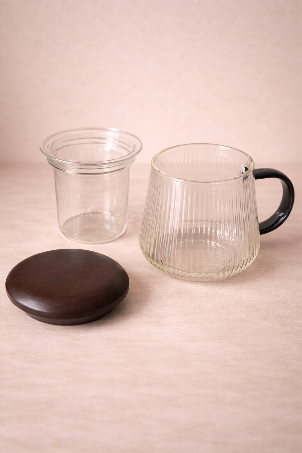 Loose Tea Glass Teacup Set