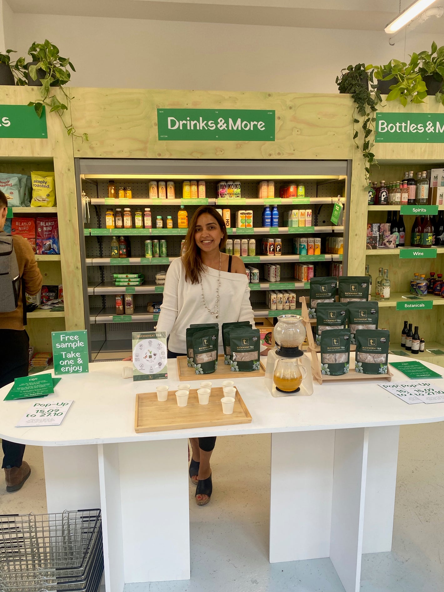 Lovina Uittenbroek T. Buckwheat Tea Raye The Store Regent's Street London