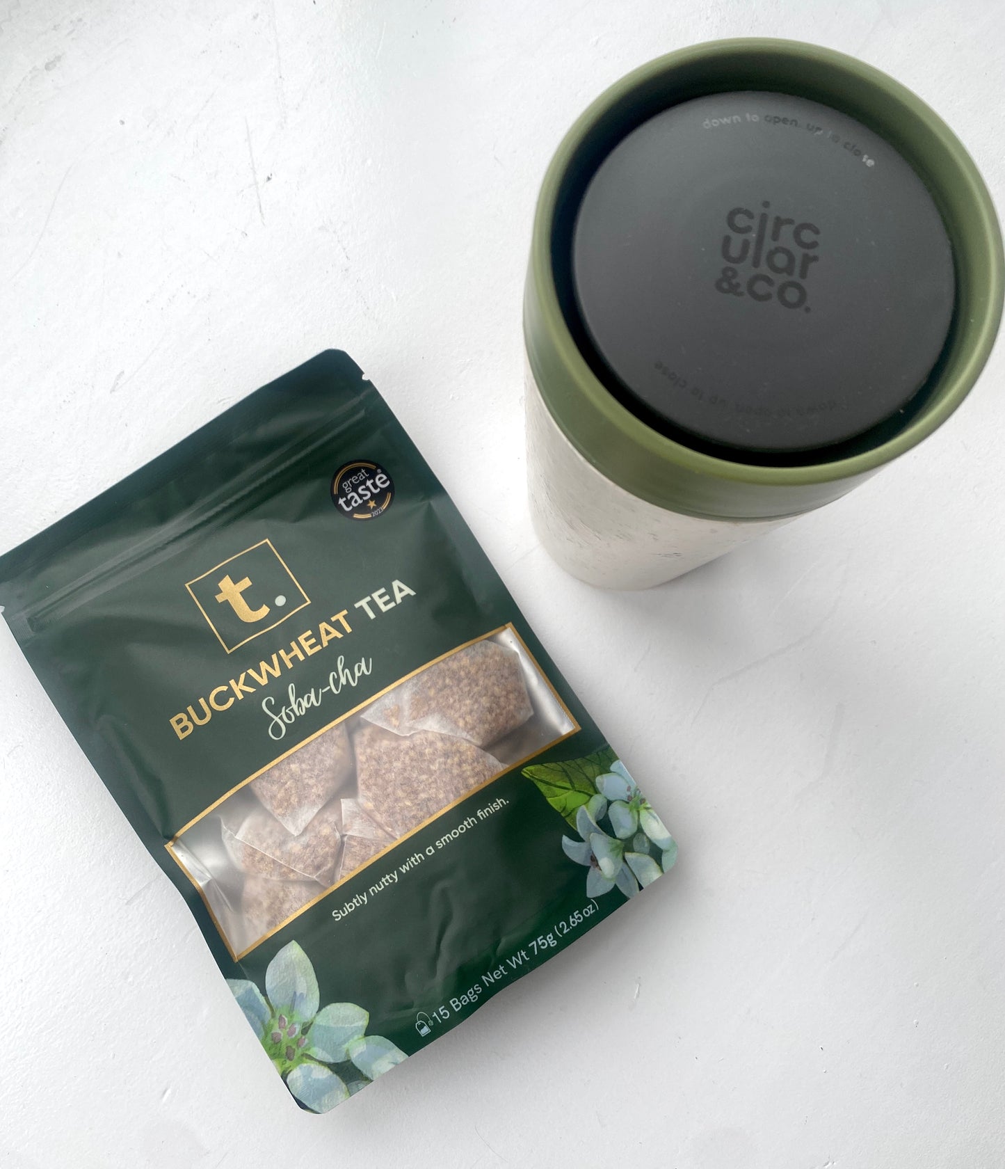 Circular&Co® Reusable Tea Flask (350ml)
