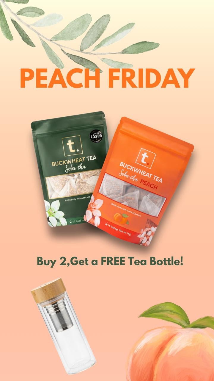 PEACH FRIDAY: Buy 2, Get a FREE Tea Bottle