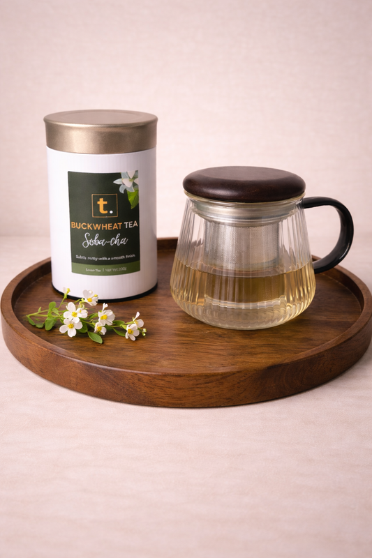 Loose Tea Glass Teacup Set