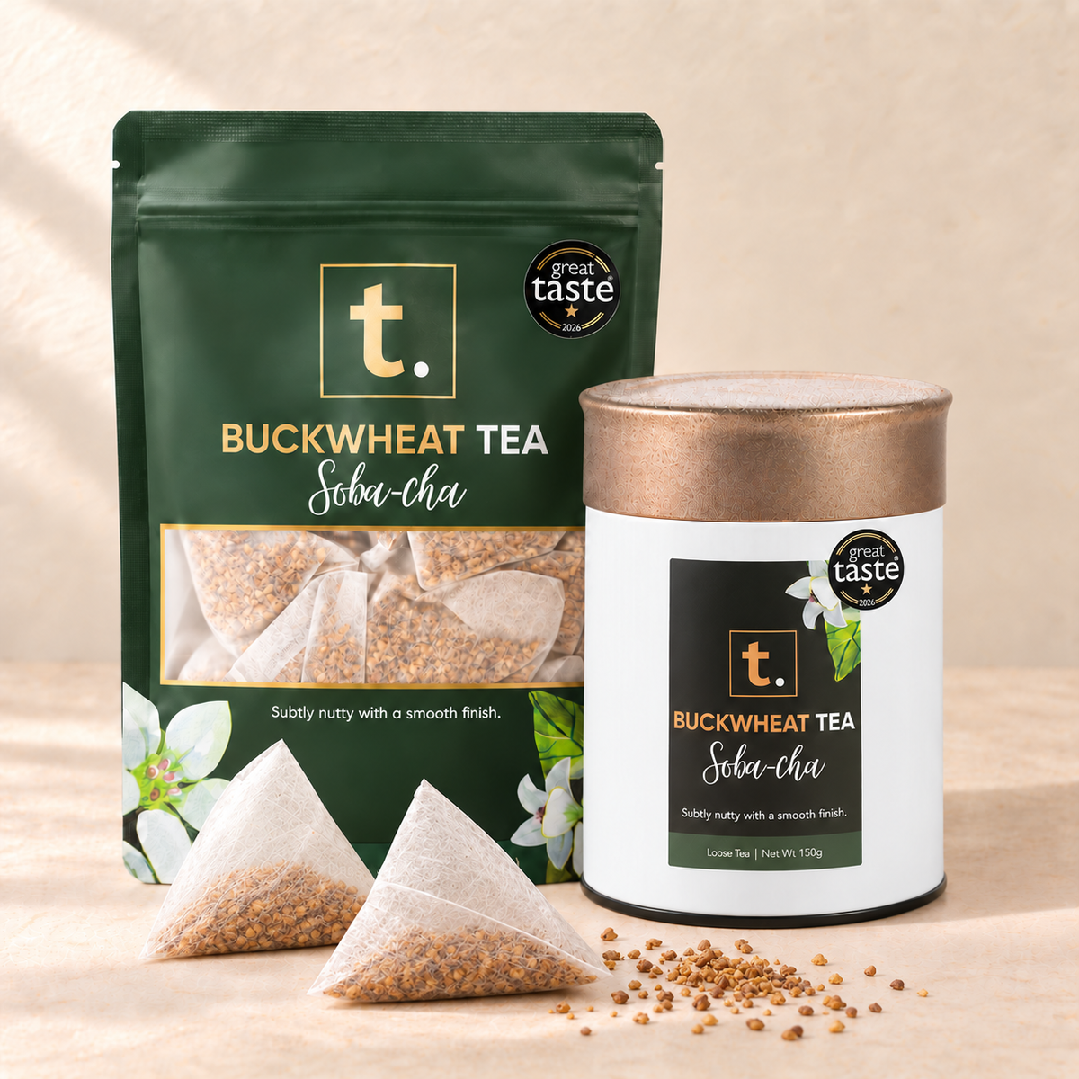 Loose Buckwheat Tea (Soba-cha)