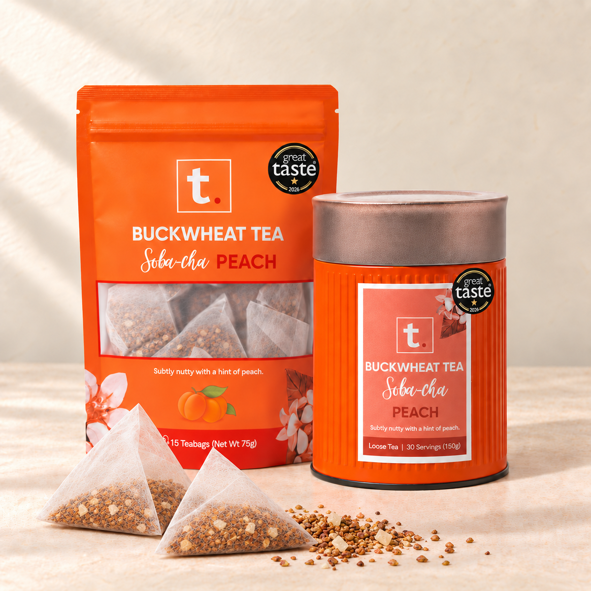 Loose Buckwheat Tea (Soba-cha)