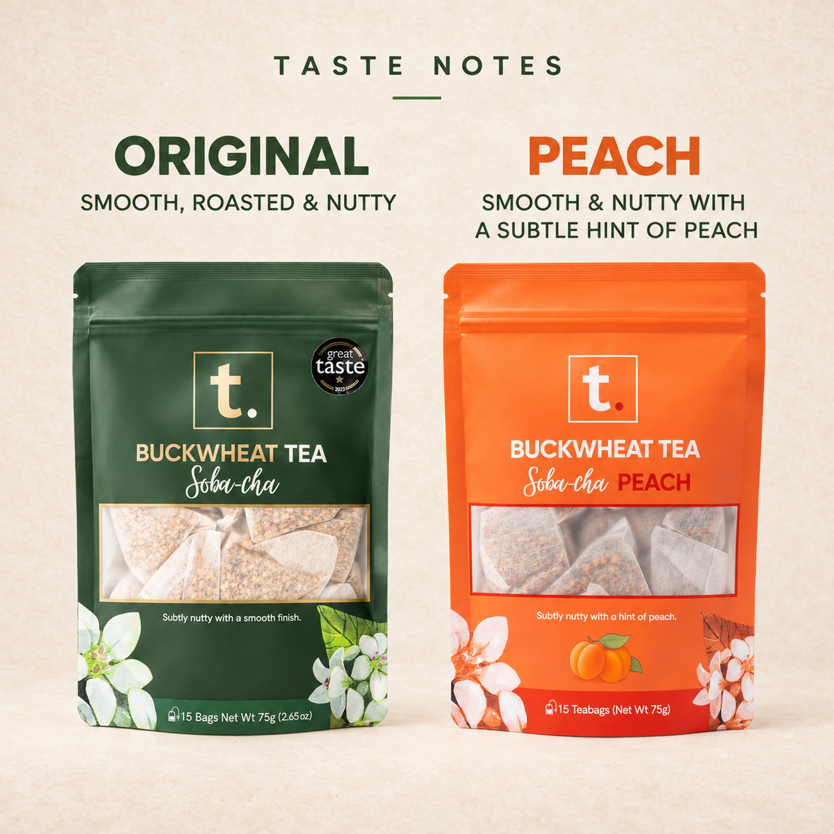 Buckwheat Tea (Soba-cha) Teabags