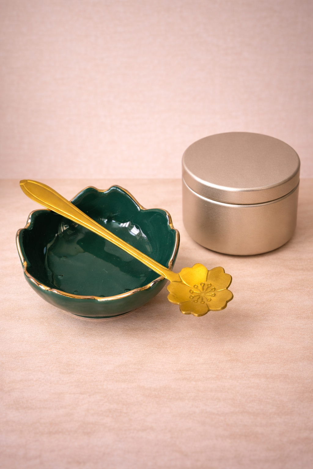 Tea Bowl & Spoon Set