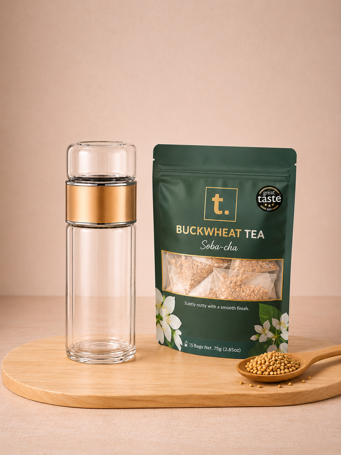 Infuser Tea Bottle (350ml)