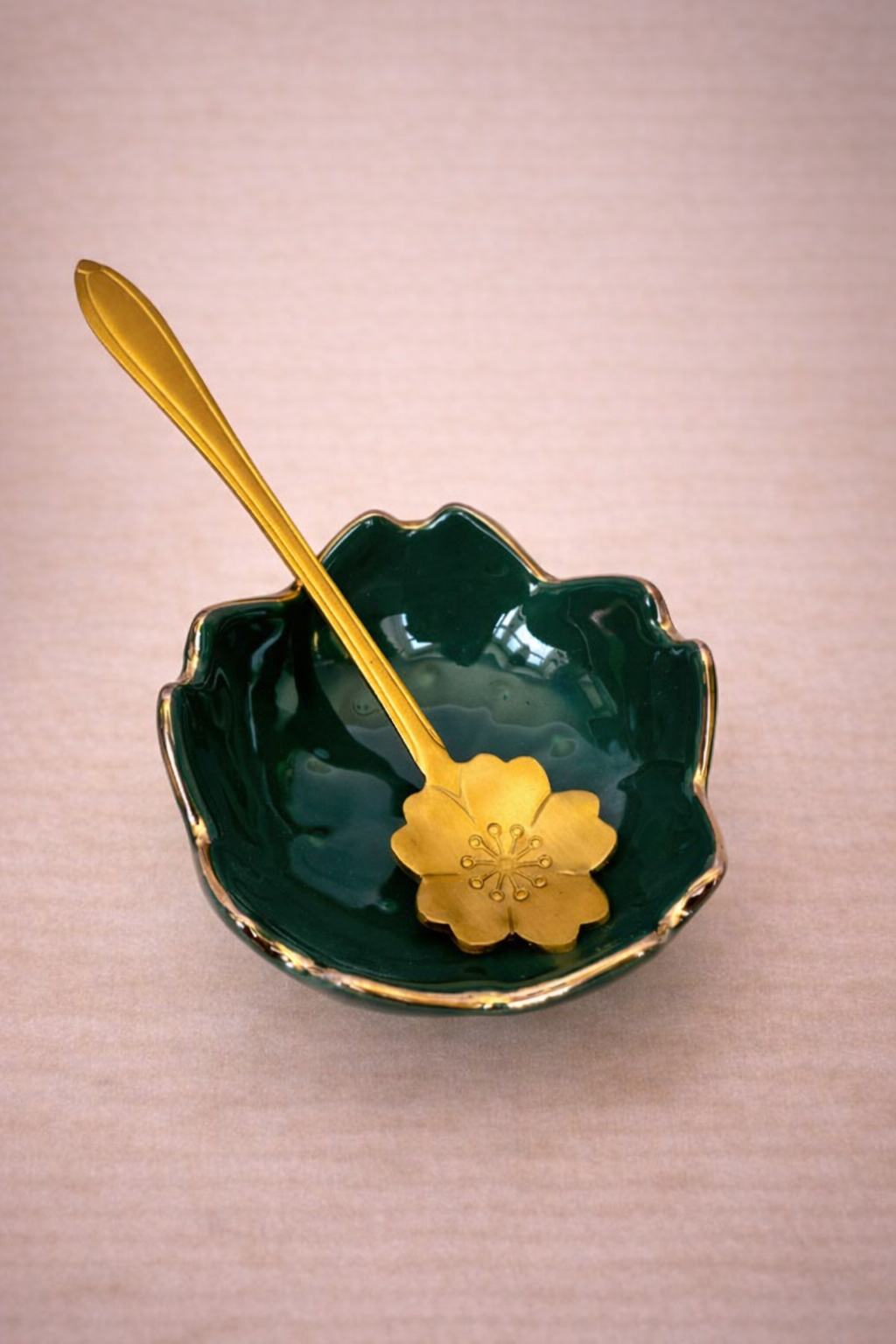 Tea Bowl & Spoon Set